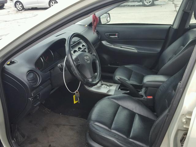 1YVHP80D345N83358 - 2004 MAZDA 6 S CREAM photo 5