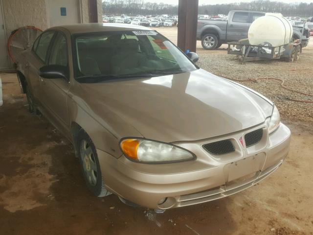 1G2NE52E25M131609 - 2005 PONTIAC GRAND AM S GOLD photo 1