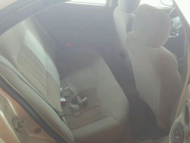 1G2NE52E25M131609 - 2005 PONTIAC GRAND AM S GOLD photo 6