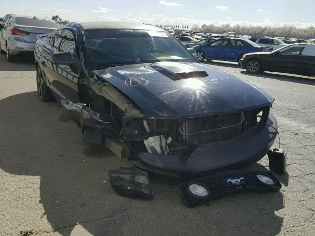 1ZVHT82H765256821 - 2006 FORD MUSTANG GT BLACK photo 1