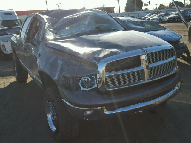 1D7HA18D94S723553 - 2004 DODGE RAM 1500 S GRAY photo 1