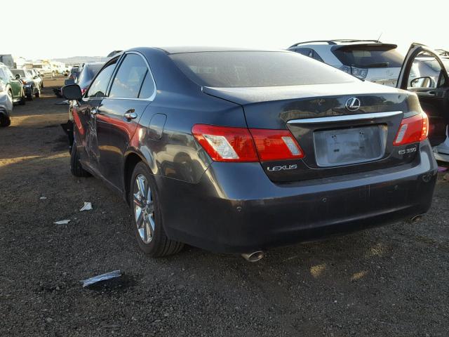 JTHBJ46G472126859 - 2007 LEXUS ES 350 GRAY photo 3