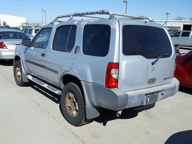 5N1ED28Y6YC566508 - 2000 NISSAN XTERRA XE SILVER photo 3