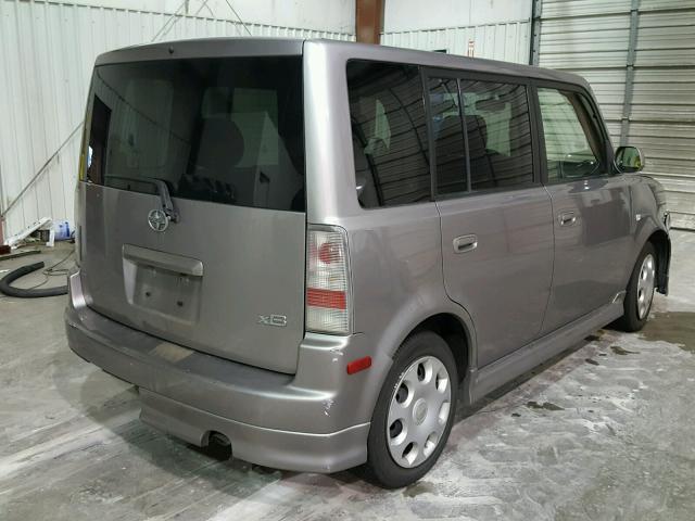 JTLKT324554021514 - 2005 TOYOTA SCION XB 银色 照片 4