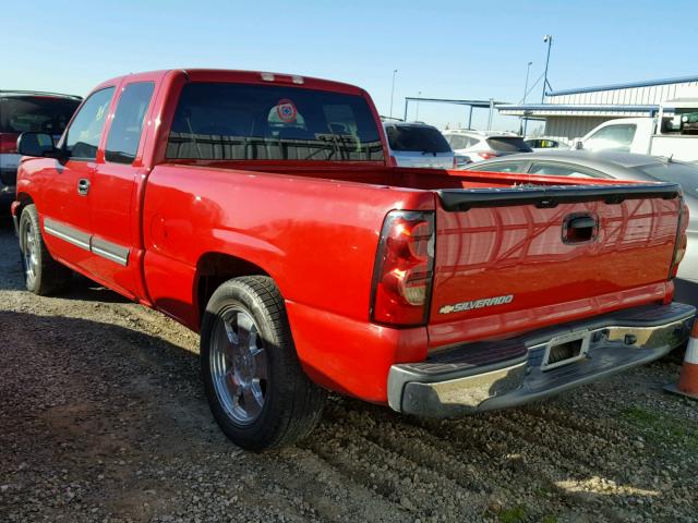 2GCEC19Z261311866 - 2006 CHEVROLET SILVERADO RED photo 3