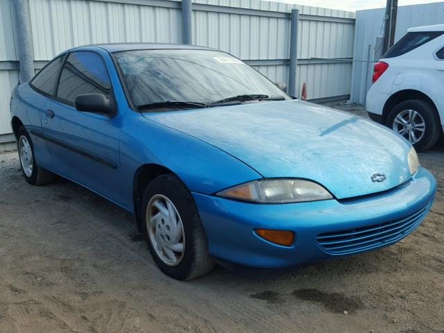 3G1JC1242XS817600 - 1999 CHEVROLET CAVALIER B BLUE photo 1