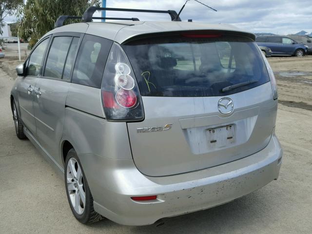 JM1CR29L570136422 - 2007 MAZDA 5 SILVER photo 3