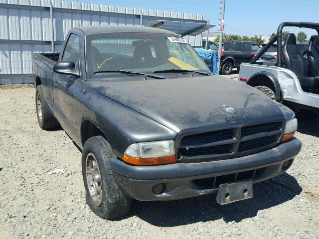 1D7FL36X93S203944 - 2003 DODGE DAKOTA SPO CHARCOAL photo 1