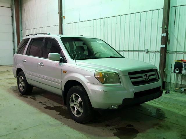 5FNYF28736B034085 - 2006 HONDA PILOT EX GRAY photo 1