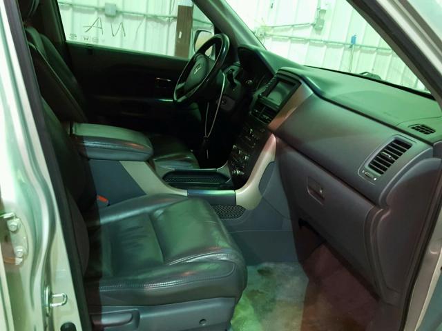 5FNYF28736B034085 - 2006 HONDA PILOT EX GRAY photo 5