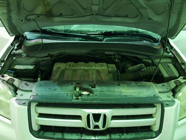 5FNYF28736B034085 - 2006 HONDA PILOT EX GRAY photo 7