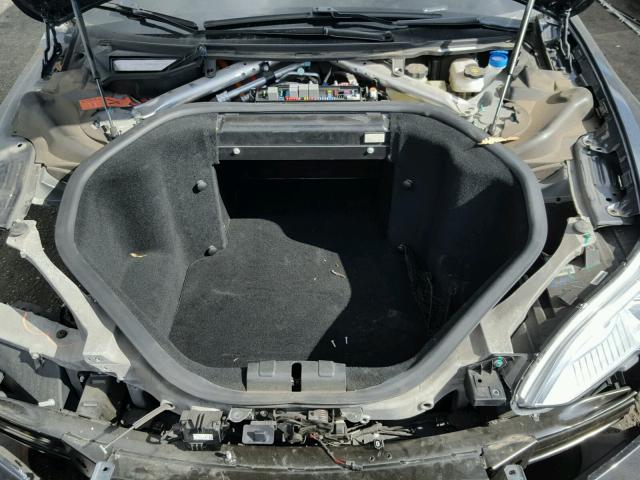 5YJSA1E15GF128517 - 2016 TESLA MODEL S GRAY photo 7