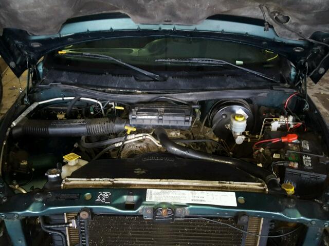 1B7HC16Y5YS579225 - 2000 DODGE RAM 1500 GREEN photo 7