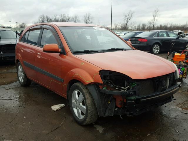 KNADE163986313614 - 2008 KIA RIO 5 SX ORANGE photo 1