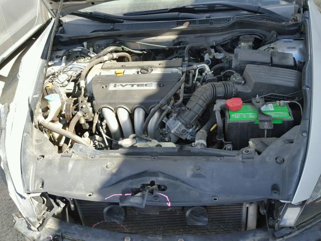 JHMCM56147C024887 - 2007 HONDA ACCORD VAL SILVER photo 7