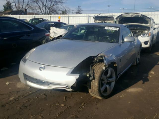 JN1BZ34D47M506210 - 2007 NISSAN 350Z COUPE SILVER photo 2