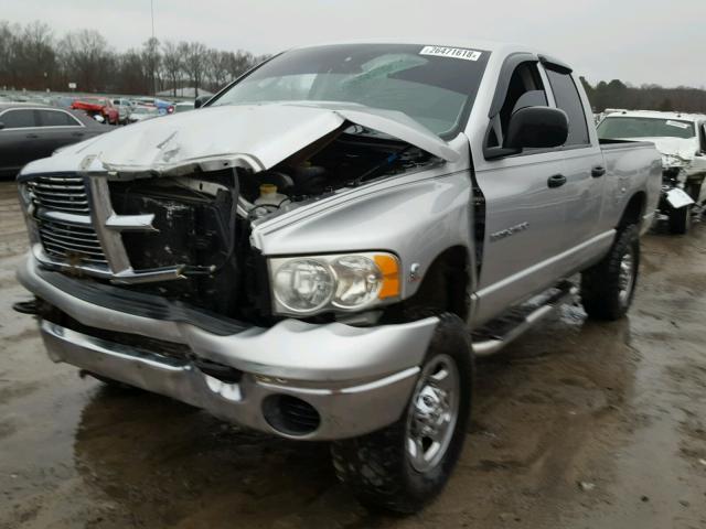 3D7KU28C94G247516 - 2004 DODGE RAM 2500 S SILVER photo 2