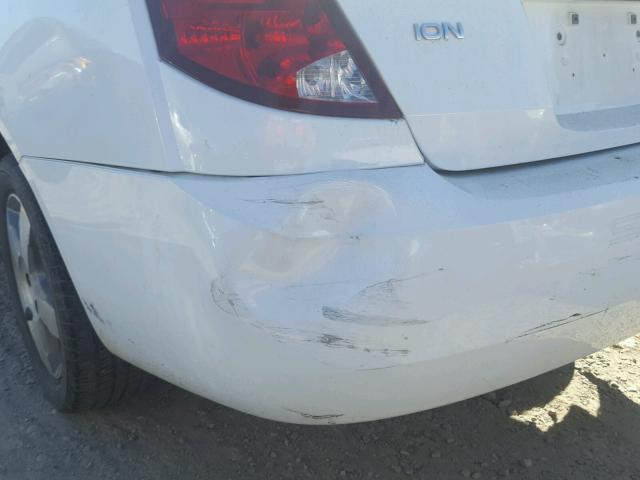 1G8AJ55F96Z195493 - 2006 SATURN ION LEVEL WHITE photo 9