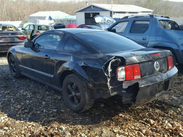 1ZVFT80N065178902 - 2006 FORD MUSTANG BLACK photo 3