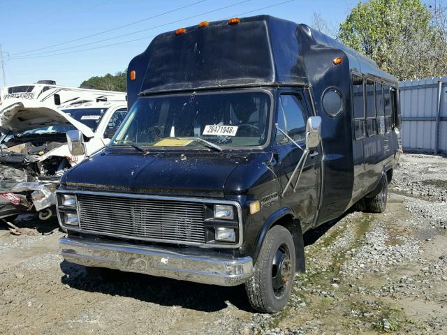 2GBJG31M9E4169158 - 1984 CHEVROLET EXPRESS CU BLACK photo 2