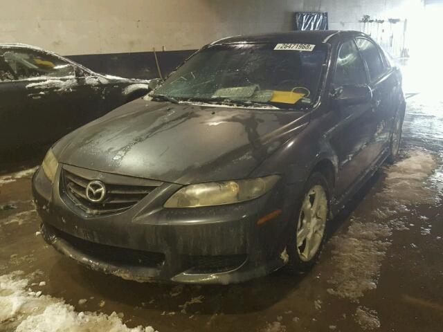 1YVFP84C345N63698 - 2004 MAZDA 6 I GRAY photo 2