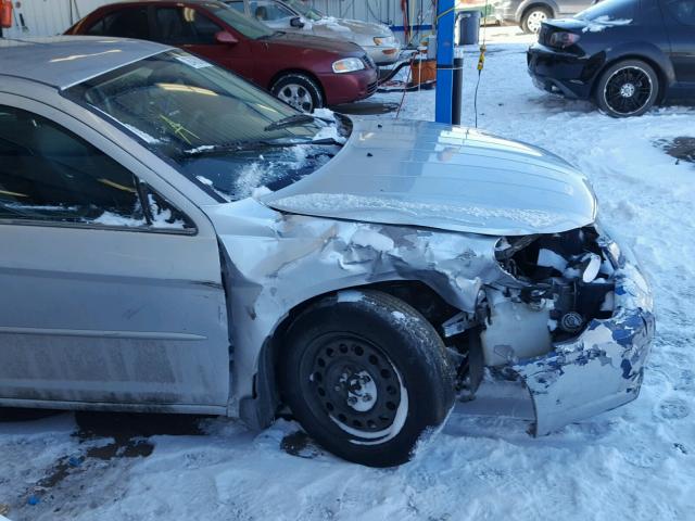 1C3LC46K68N205409 - 2008 CHRYSLER SEBRING LX SILVER photo 9