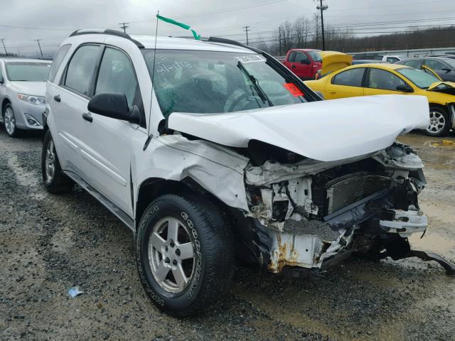 2CNDL23FX56142841 - 2005 CHEVROLET EQUINOX LS WHITE photo 1