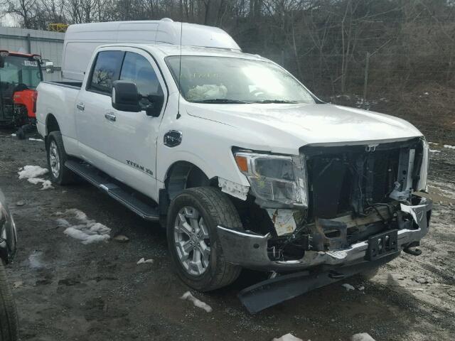 1N6AA1F47HN507376 - 2017 NISSAN TITAN XD S WHITE photo 1