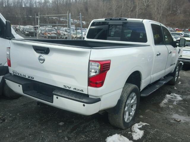 1N6AA1F47HN507376 - 2017 NISSAN TITAN XD S WHITE photo 4