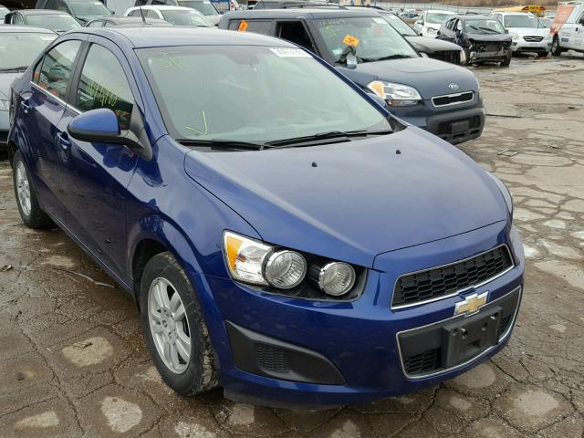 1G1JC5SH4D4224293 - 2013 CHEVROLET SONIC LT BLUE photo 1