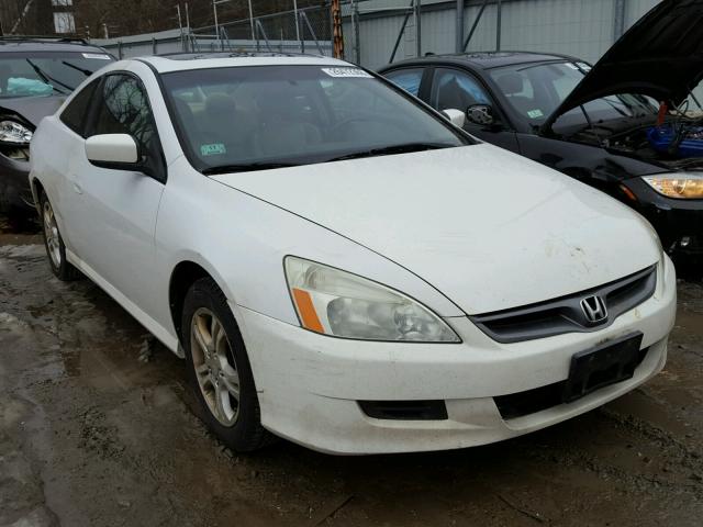 1HGCM72706A011802 - 2006 HONDA ACCORD EX WHITE photo 1