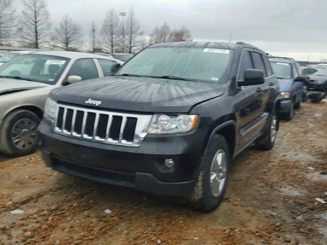 1J4RR4GG2BC519148 - 2011 JEEP GRAND CHER BLACK photo 2