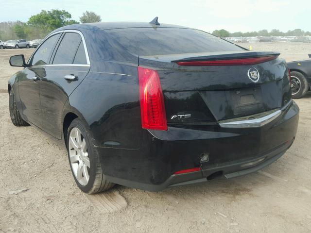 1G6AA5RA7D0176269 - 2013 CADILLAC ATS BLACK photo 3