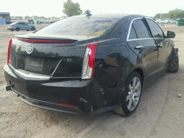 1G6AA5RA7D0176269 - 2013 CADILLAC ATS BLACK photo 4