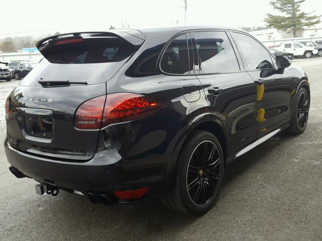 WP1AD2A23DLA74665 - 2013 PORSCHE CAYENNE GT BLACK photo 4