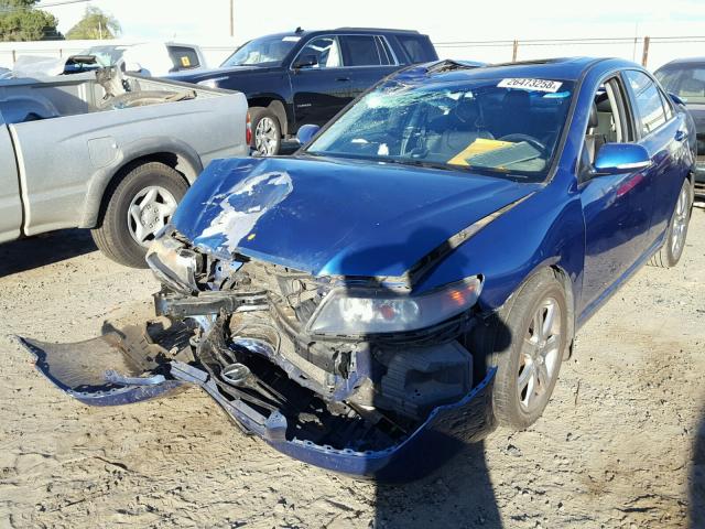 JH4CL96974C009733 - 2004 ACURA TSX BLUE photo 2