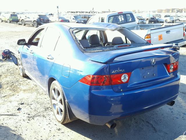 JH4CL96974C009733 - 2004 ACURA TSX BLUE photo 3
