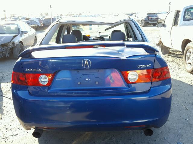 JH4CL96974C009733 - 2004 ACURA TSX BLUE photo 9