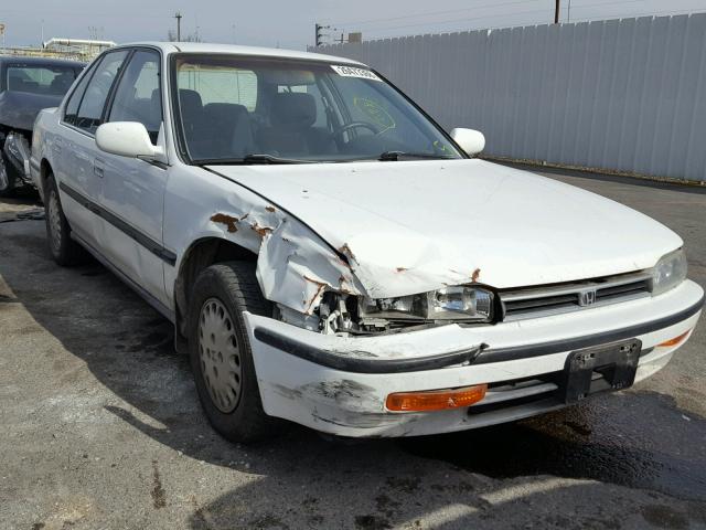 JHMCB7655PC048538 - 1993 HONDA ACCORD LX WHITE photo 1