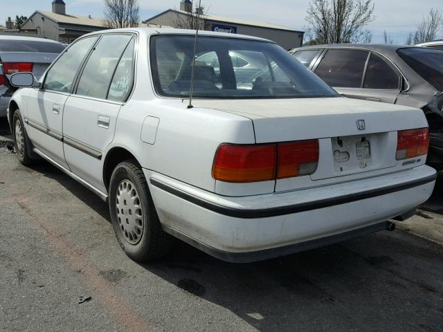 JHMCB7655PC048538 - 1993 HONDA ACCORD LX WHITE photo 3