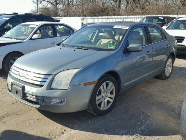 3FAHP08176R111445 - 2006 FORD FUSION SEL GRAY photo 2