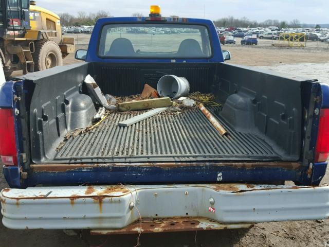 1FTHF26H9TEA92680 - 1996 FORD F250 BLUE photo 6