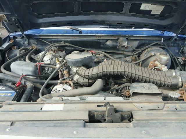 1FTHF26H9TEA92680 - 1996 FORD F250 BLUE photo 7