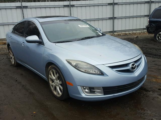 1YVHP82BX95M28289 - 2009 MAZDA 6 S BLUE photo 1