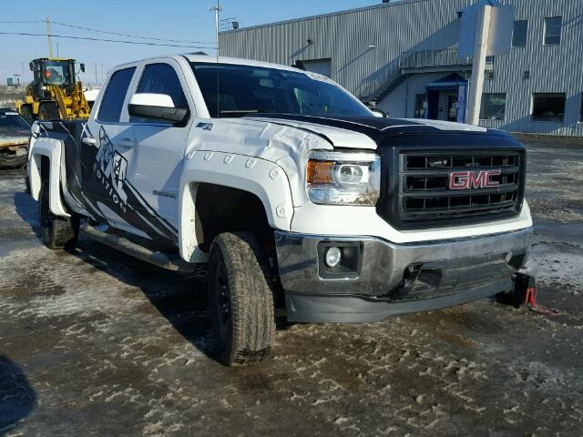 1GTV2UEC0FZ210788 - 2015 GMC SIERRA K15 WHITE photo 1