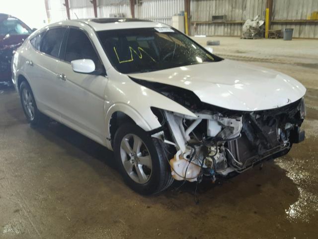 5J6TF1H3XAL004342 - 2010 HONDA ACCORD CRO WHITE photo 1