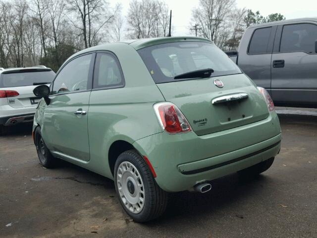 3C3CFFAR4DT751238 - 2013 FIAT 500 POP GREEN photo 3