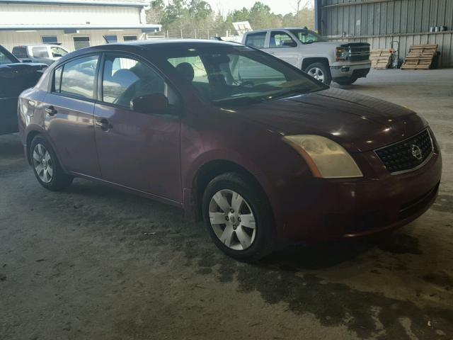 3N1AB61EX8L734089 - 2008 NISSAN SENTRA 2.0 RED photo 1