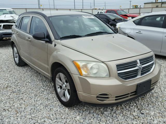 1B3CB4HA2AD571982 - 2010 DODGE CALIBER SX GOLD photo 1