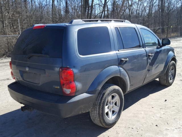 1D8HB38P97F531755 - 2007 DODGE DURANGO SX GRAY photo 4